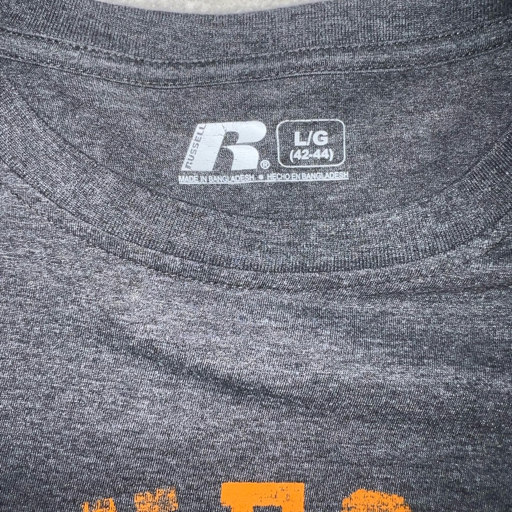 Russell Athletic Charcoal Gray Men's Tee